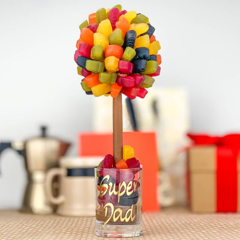 Personalised Wine Gum Funky Sweet Tree 25cm